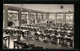 Baden, Speisesaal des Volksheilbads Frei
