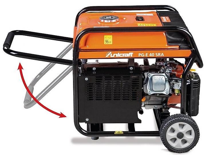 Generatori di corrente: UNICRAFT PG-E 40 SRA SYNCHRON-STROMERZEUGER BENZIN – Nuovo e nell'imballaggio originale da Rüthi (Rheintal) venduto da Toptool-2 1