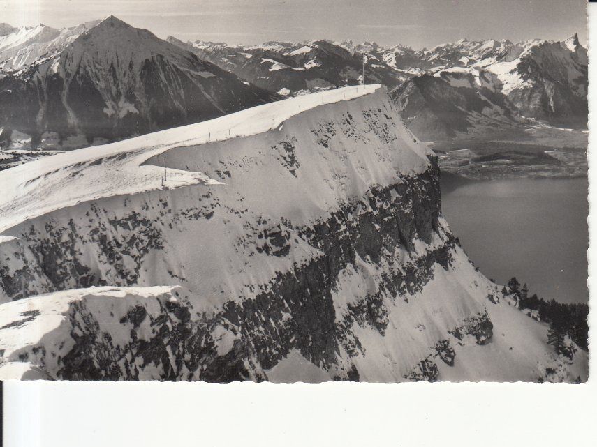 Ansichtskarten: Niederhorn ca. 1950 – Gebraucht aus Bürglen TG von StampGraf