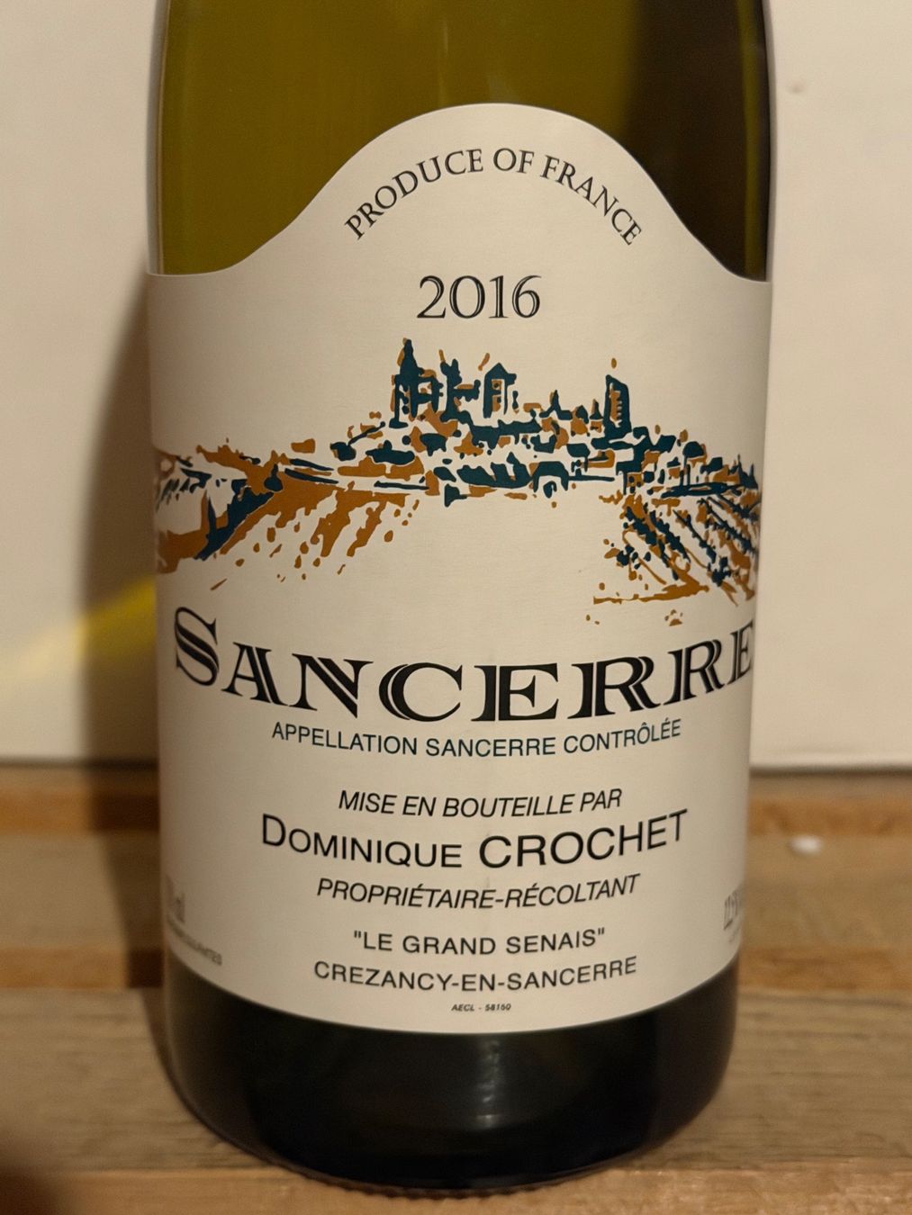 Vino: SANCERRE Dominique Crochet 2016 Loire – Nuovo (secondo la descrizione) da Roche VD venduto da avediscipule 1