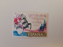 Spanien 1976 Jahrestag St. Georg Patronage