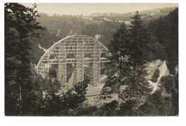 Alte und neue Hundwilertobelbrücke (AR) Leergerüst - 1924