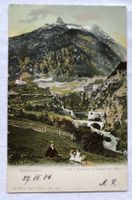Antike Postkarte - "Gotthardbahn" - ungelaufen
