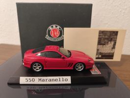 Ferrari / 550 Maranello / 1996 / Rot / 1:43 / BBR Excl./ OVP