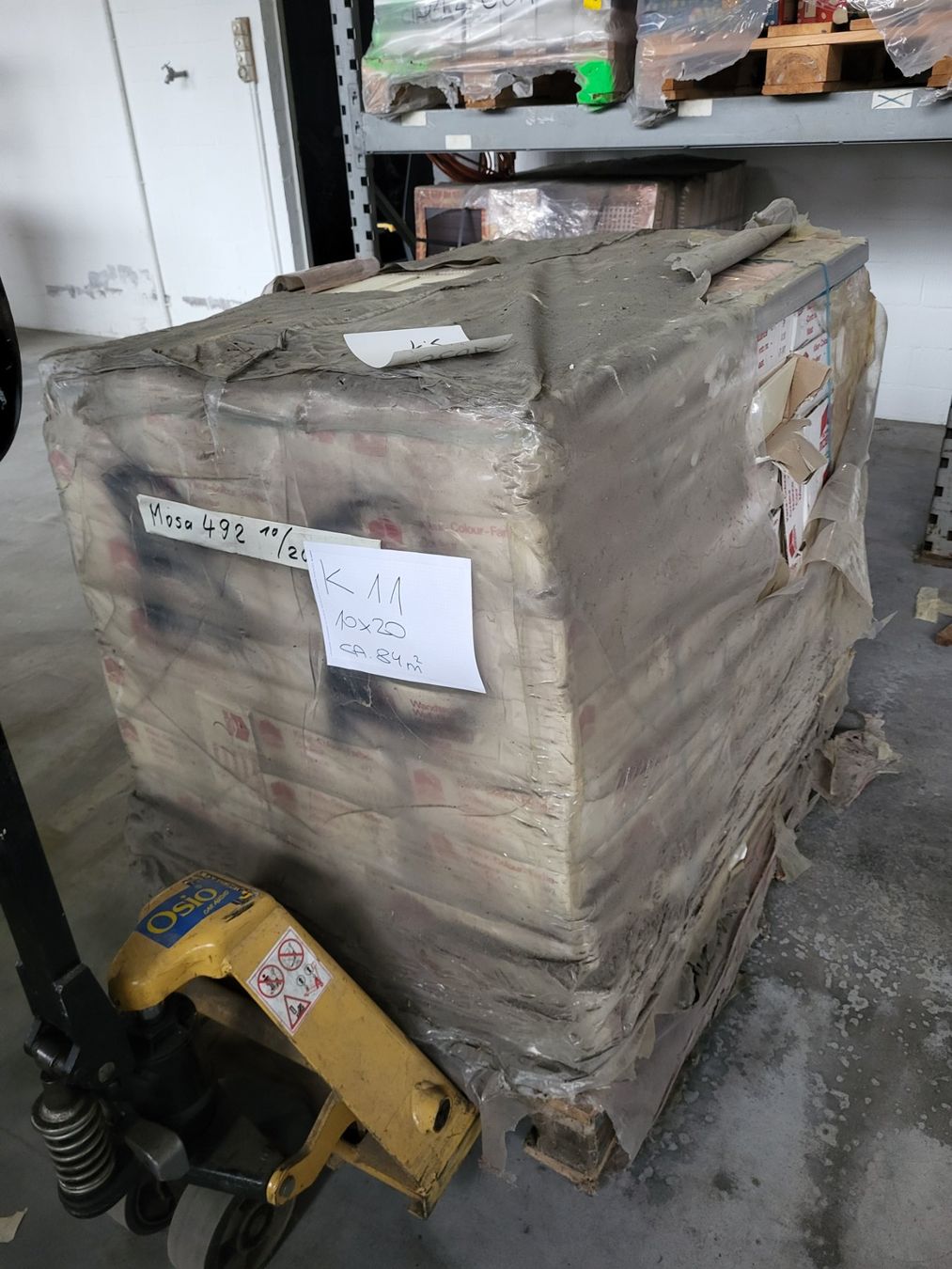 Rivestimenti per pavimenti: Fliesen 10 x 20 cm /ca. 140m² / K11 – Nuovo e nell'imballaggio originale da Diessenhofen venduto da Osio 1