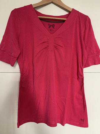 Luisa Cerano Shirt Pink Gr. 42 Sommer Baumwolle