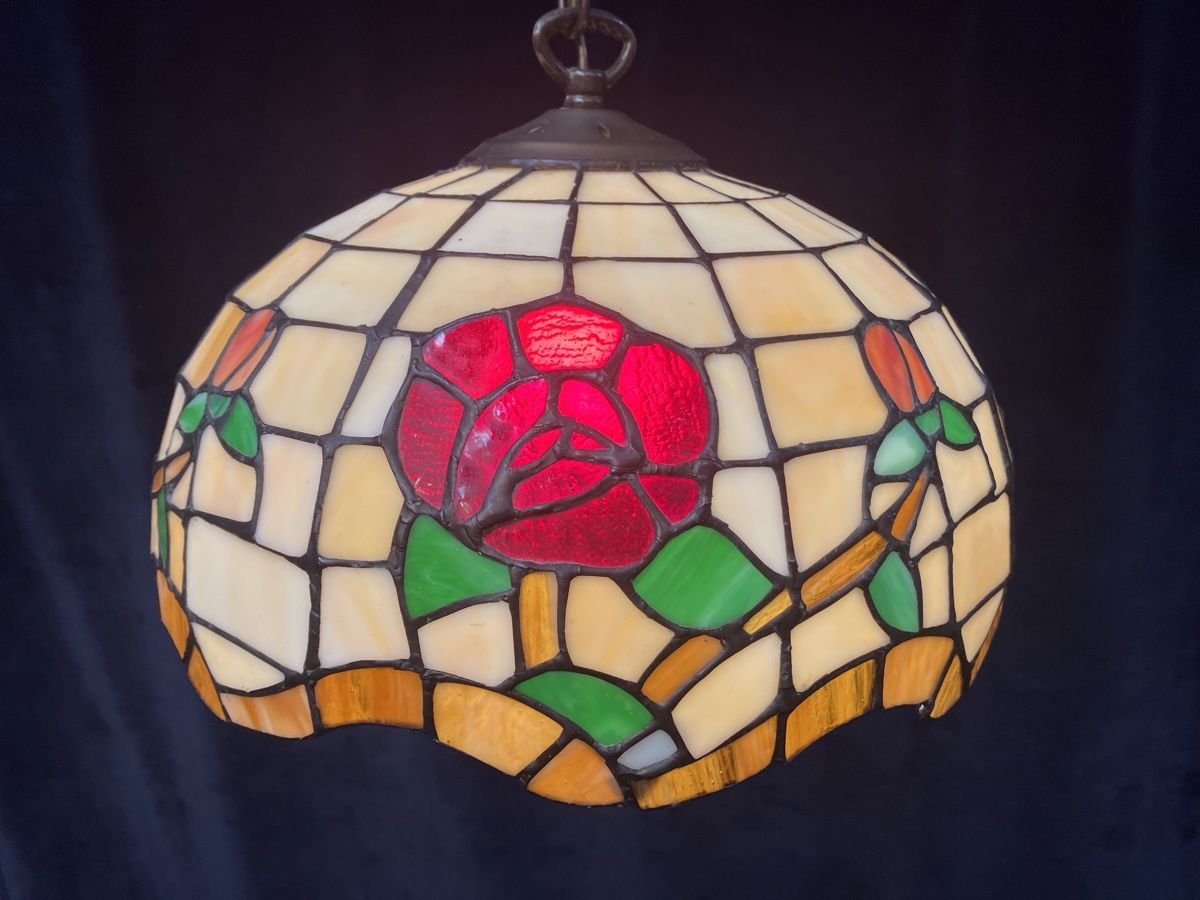Lampadari & plafoniere: Tiffany stil Deckenlampe Top Zustand – Usato da Zürich venduto da Artnuvo
