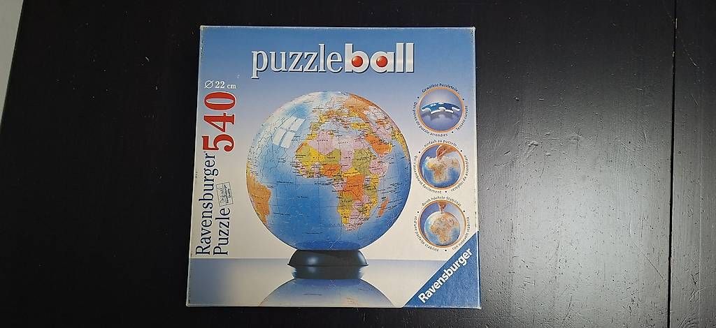 Puzzles: Puzzleball Globus 540 Teile  – Gebraucht aus Kriens von Red_Sparrow