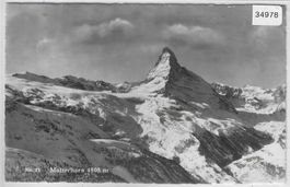 Matterhorn - Mont Cervin im Winter