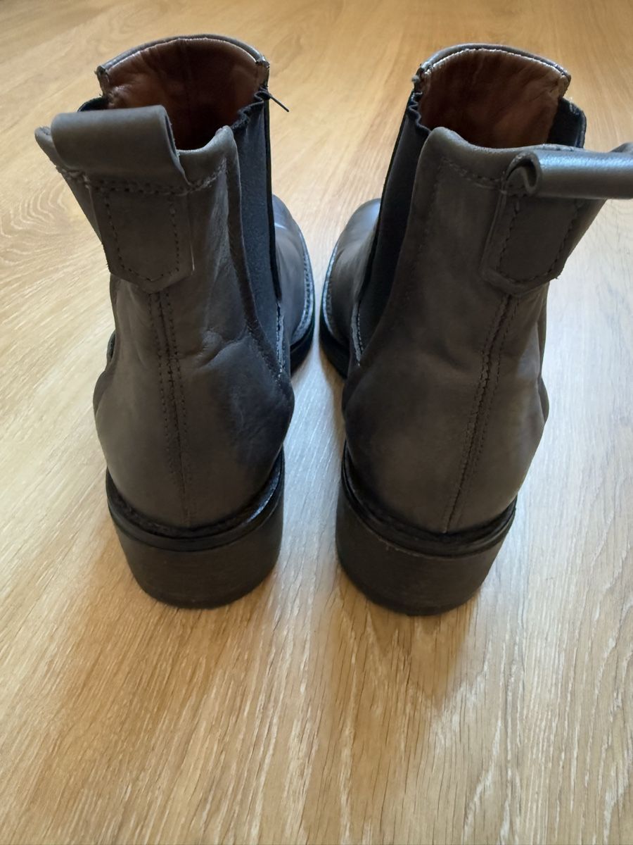 Mjus Scarpe da donna: Bottines cuir gris Mjus, p.38 – Usato da Tavannes venduto da Thriftshop 4