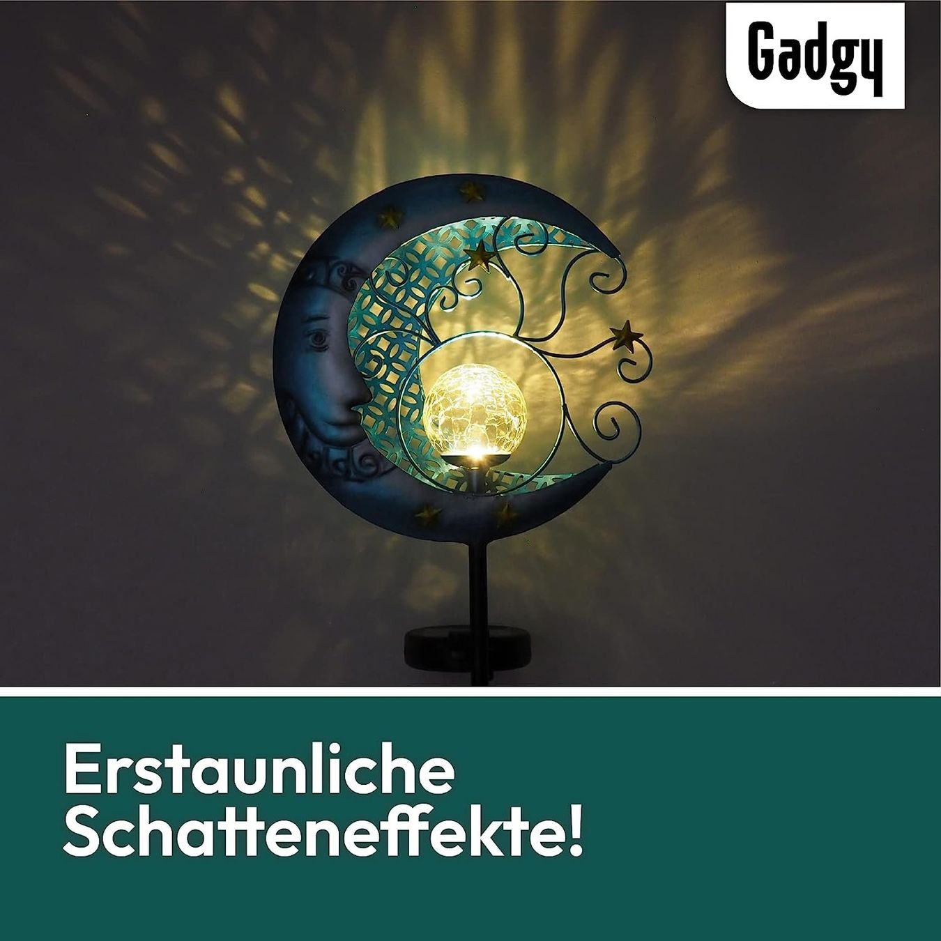 Lampade: Solarlampe Mond – Nuovo e nell'imballaggio originale da Nuglar venduto da SaleRitter 3