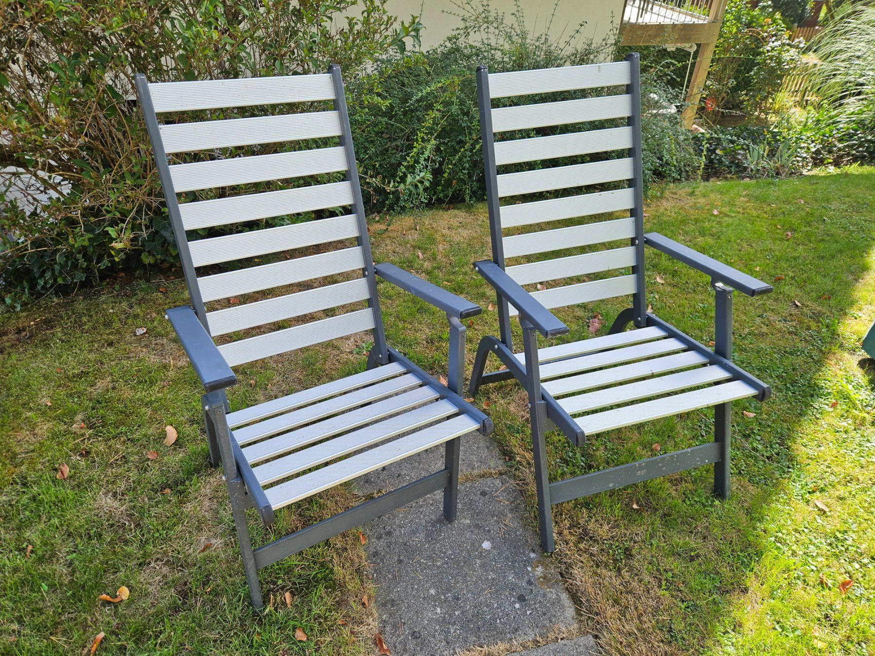 Sedie: 2 Gartenstühle klappbar Alluminium – Usato da kleinbösingen venduto da HP49