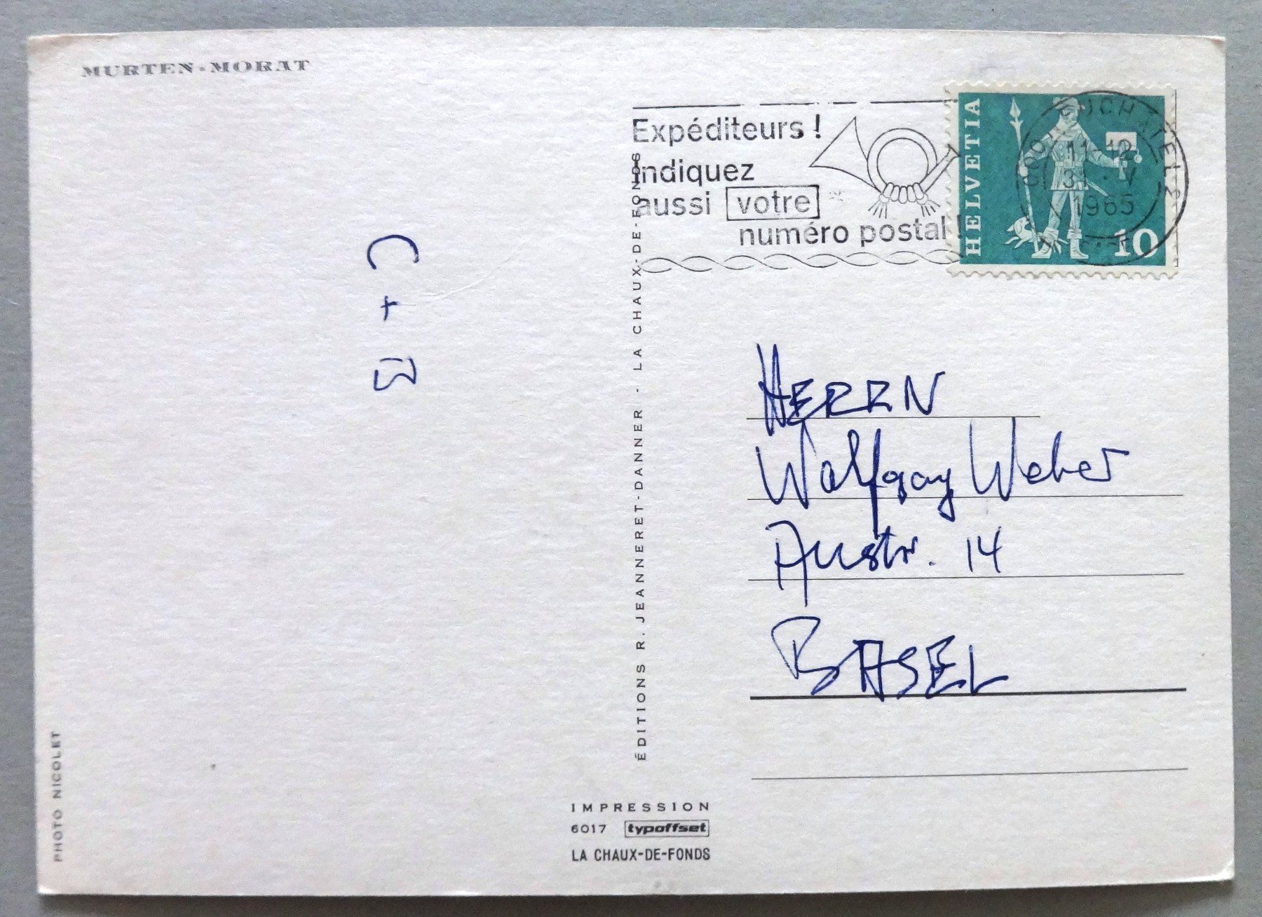 Cartoline postali: Murten - Morat – Usato da Fétigny venduto da Billy2miny 1