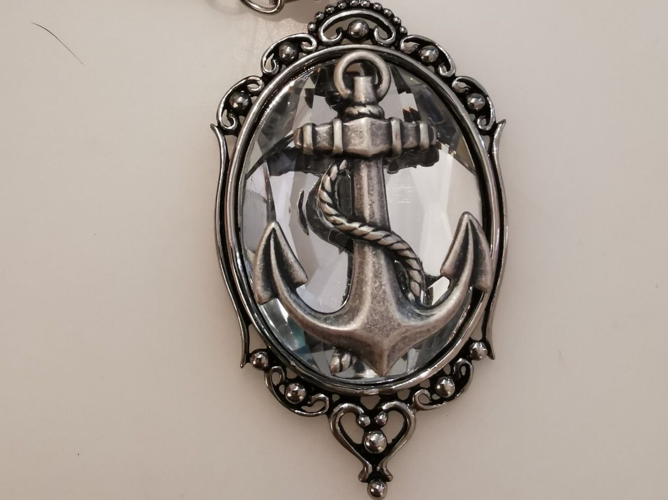 Catenine: Halskette Sailor Anker weiss / silber – Nuovo e nell'imballaggio originale da Fischbach-Göslikon venduto da PitBullDoll