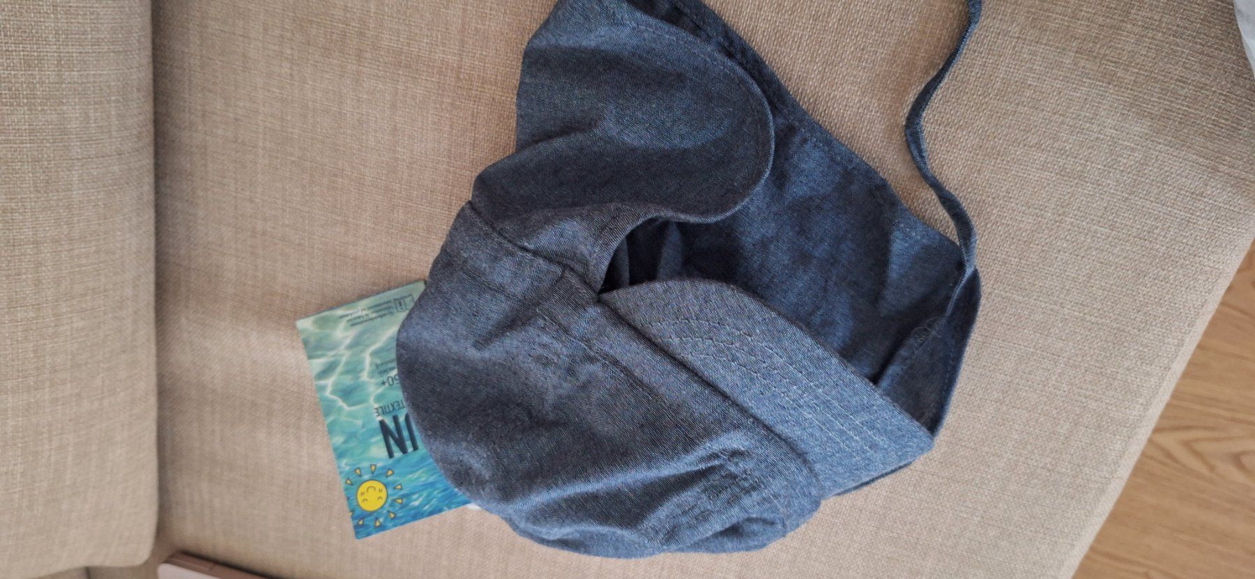 Migros Berretti & Sciarpe: Kappe 6-12 Monate 47cm dunkelgrau neu – Nuovo e nell'imballaggio originale da Killwangen venduto da natszp
