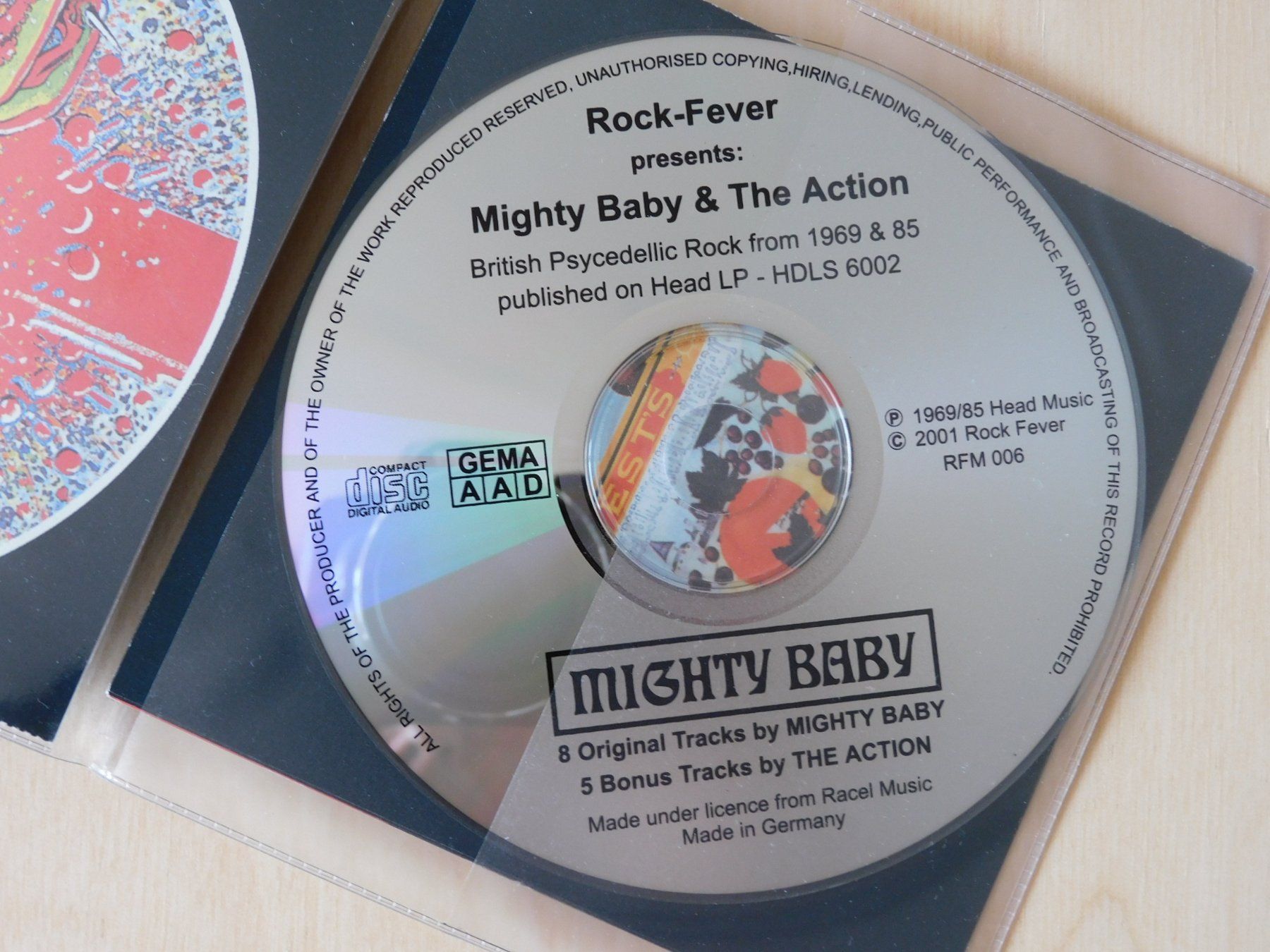 CD: Mighty Baby - Same – Usato da Emmenbrücke venduto da keep-vinyl-alive 2