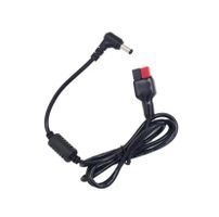 DC-Kabel, 2,1 mm Hohlstecker zu Powerpole mit Ferritkern