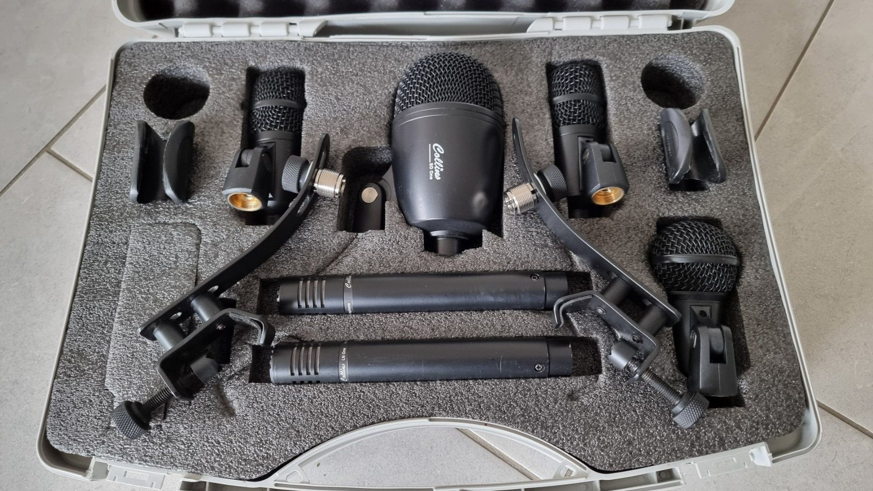 Microphones: Mikrofon-Set "Collins" für Schlagzeug – D'occasion à Bischofszell par Gitit 1