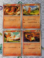 🇫🇷 Pokémon lot 4 cartes Salamèche diverses séries FR
