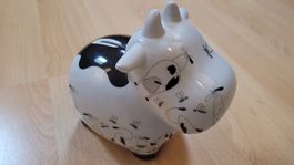 Tirelire vache en céramique