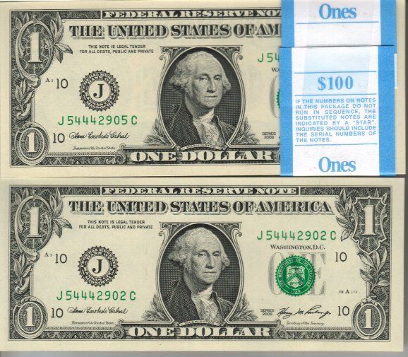 Banconote: 1 Dollar 2006 unz bankfrisch – Nuovo e nell'imballaggio originale da Gelterkinden venduto da Cakir