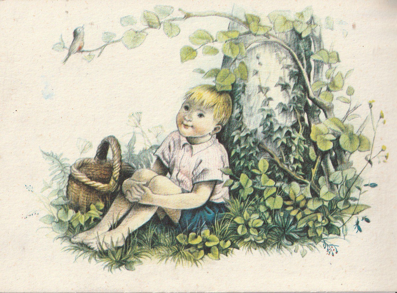 Cartes postales: Kinderkarte – D'occasion à Lumbrein par made02