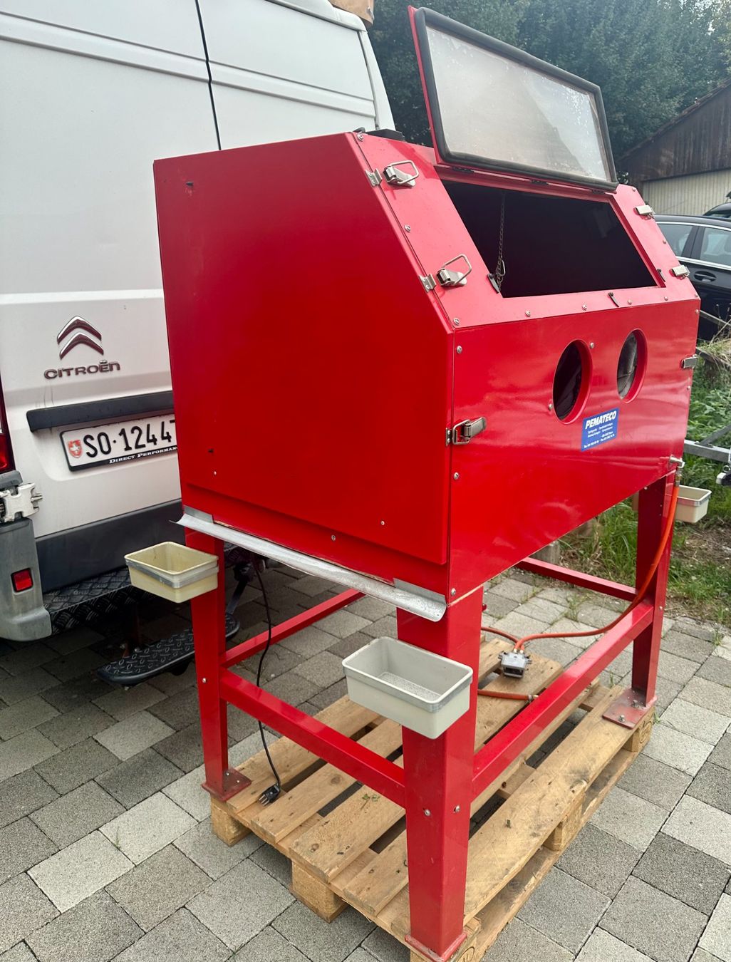 Tutte le macchine: Sandstrahlgerät / Sandstrahlkabine – Usato da Bättwil venduto da paul74 1