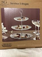 Serviteur 3 étages Secret de Gourmet neuf