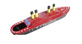 Schlussverkauf - Pop Pop Boot Titanic "Handbemalt"