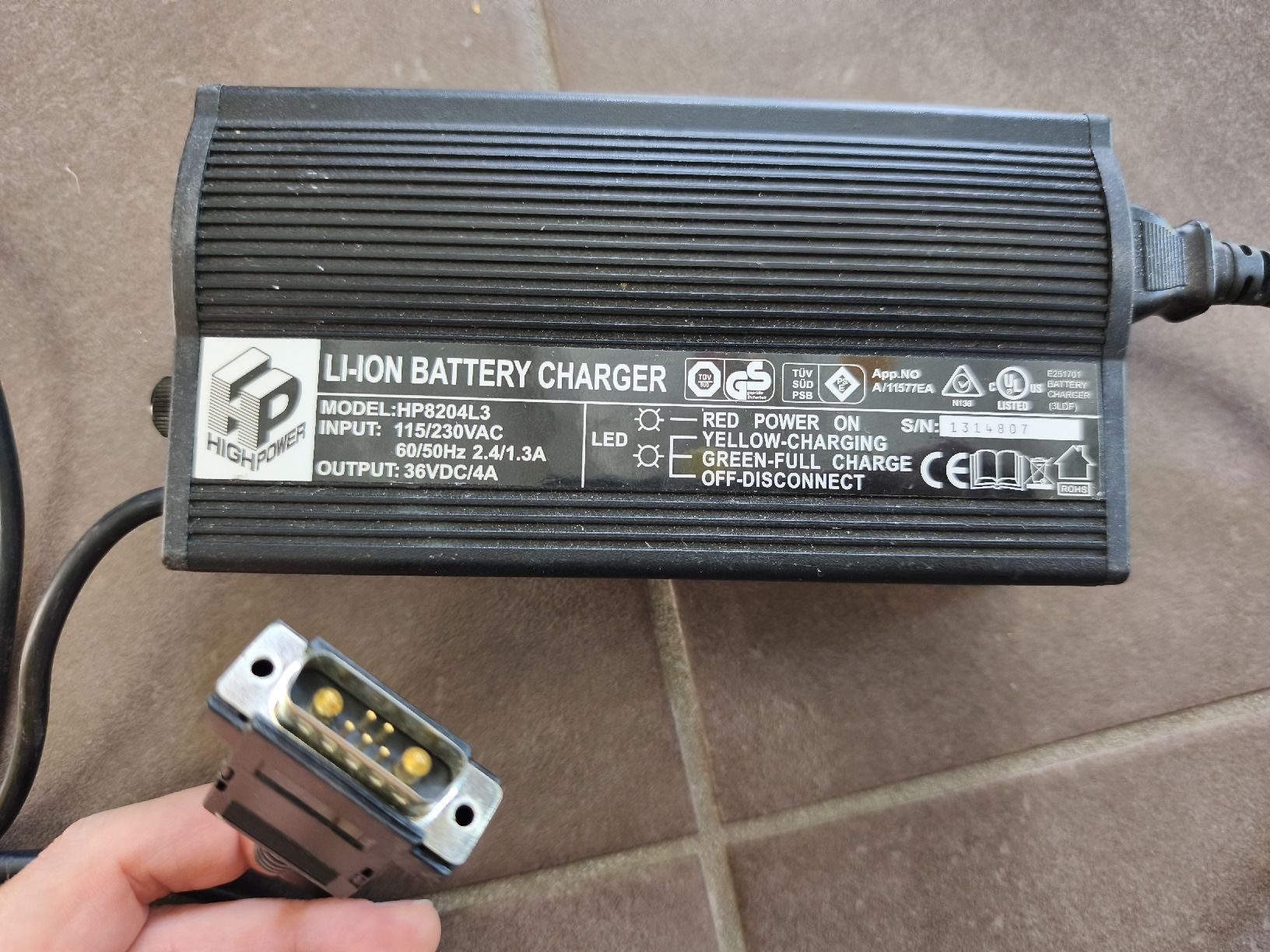 Caricabatterie: chargeur de batterie Stromer – Usato da Bouveret venduto da Benj89 2
