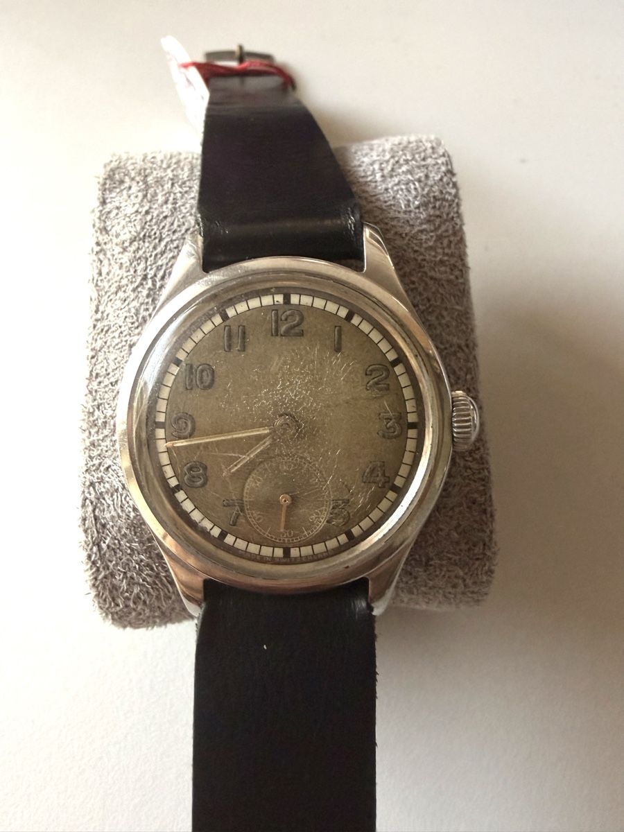 Orologi: Mido Multitort Extra Flat -Prasentationsgravur - Vintage – Usato da Lenzburg venduto da Raoul.und.Co 1