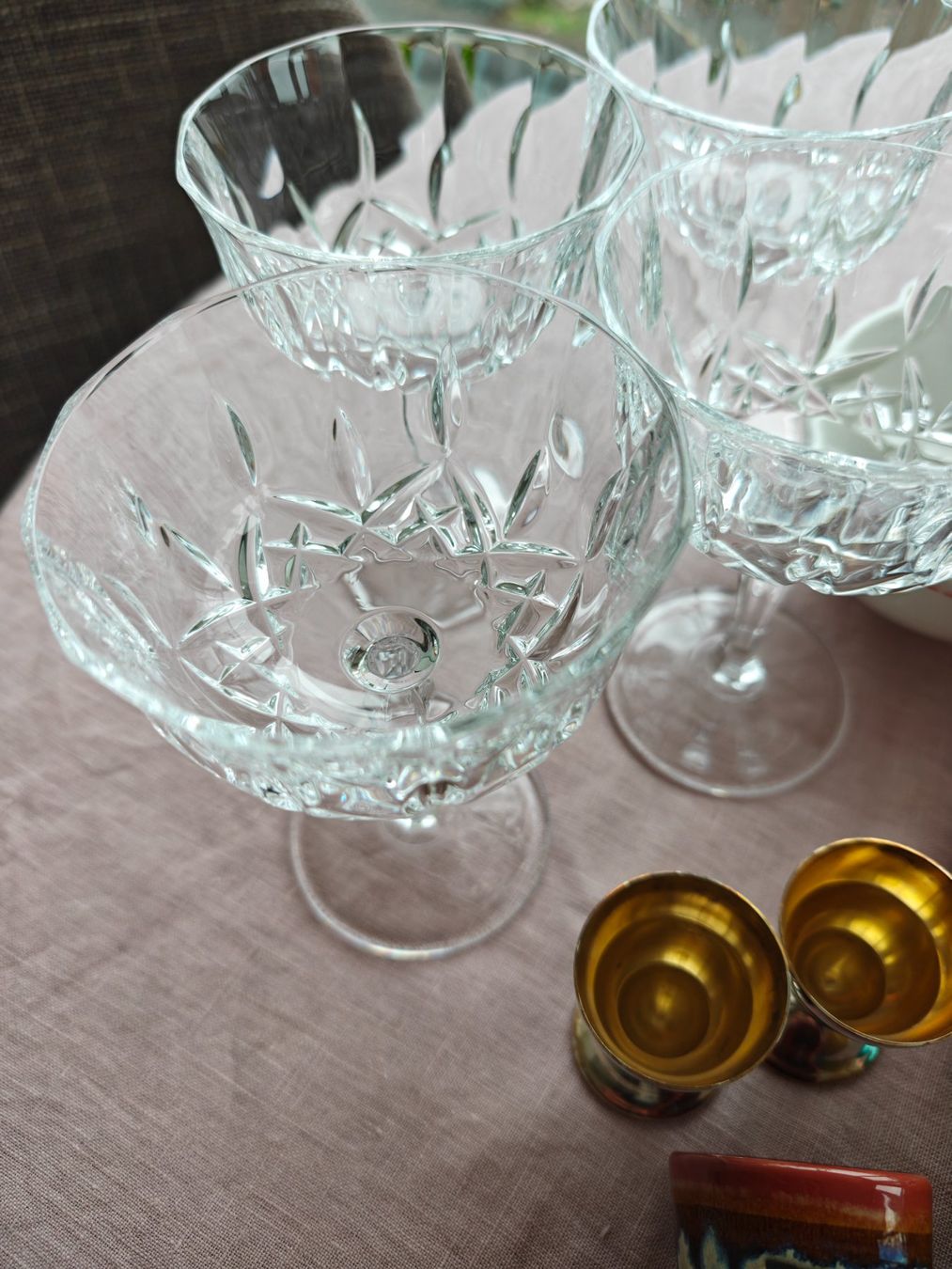 Bicchieri: 4 x crystal glasses + miscellaneous – Nuovo (secondo la descrizione) da Zürich venduto da seconda_chance 2