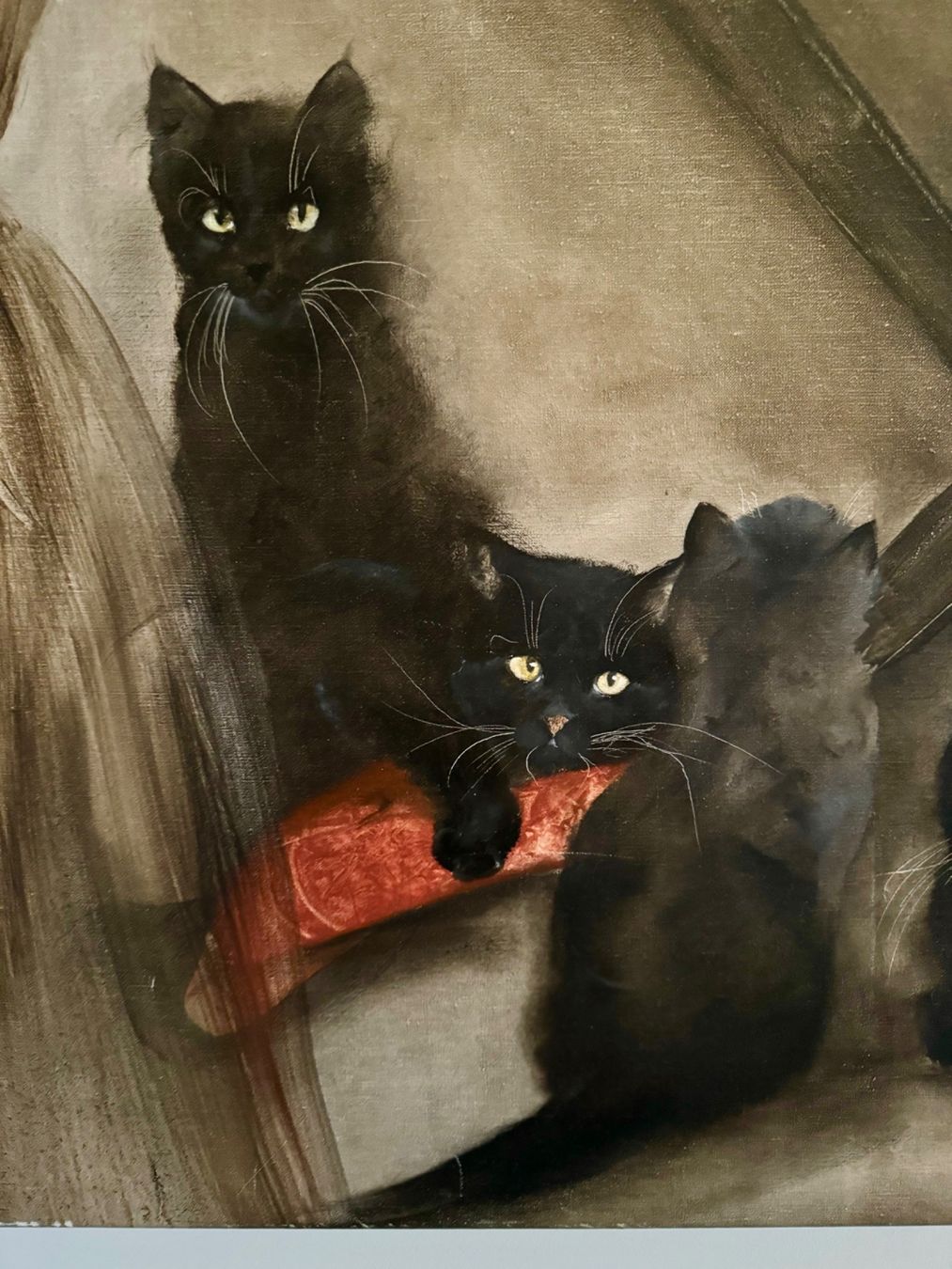 Dipinti: Original Katzenbild von Dédé Moser – Usato da Au ZH venduto da hoppundex 4