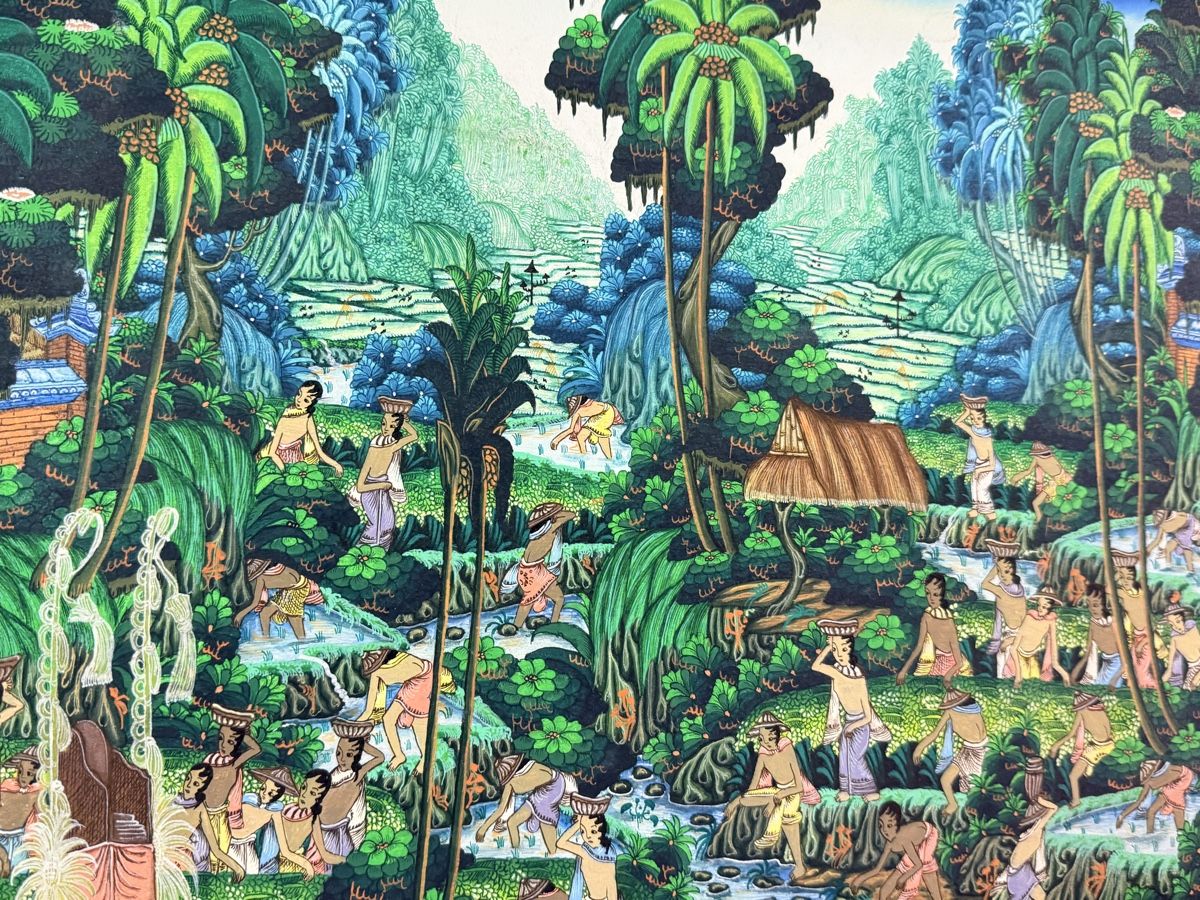 Gemälde: Ölgemälde - Bali  – Gebraucht aus Solothurn von NUVICO 5