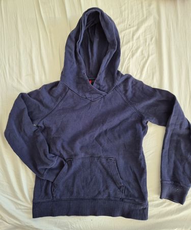H&M Damen Hoodie Grösse 40 (eher klein) Blau Kapuzenpullover