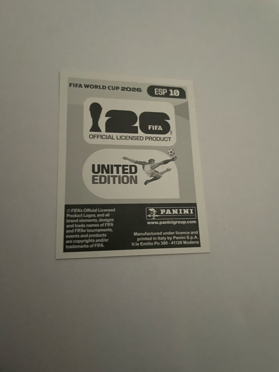 Panini Sammelbilder & Trading cards: FIFA WM 2026 Rodri ESP 10 – Neu (gemäss Beschreibung) aus Winterthur von Cobraforce 1