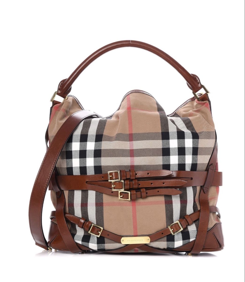 Burberry Borse da donna: Burberry Check Hobo Bag – Usato da Dübendorf venduto da Pink.Blue
