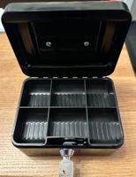 Geldkassette schwarz Metall neuwertig