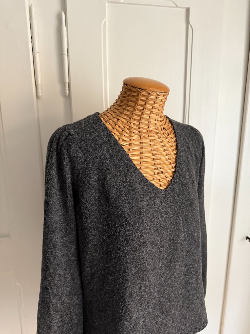 Pulls & Sweat-shirts: PHILOSOPHY - Strickpullover dunkelgrau meliert S – D'occasion à Zürich par Diazaio 1