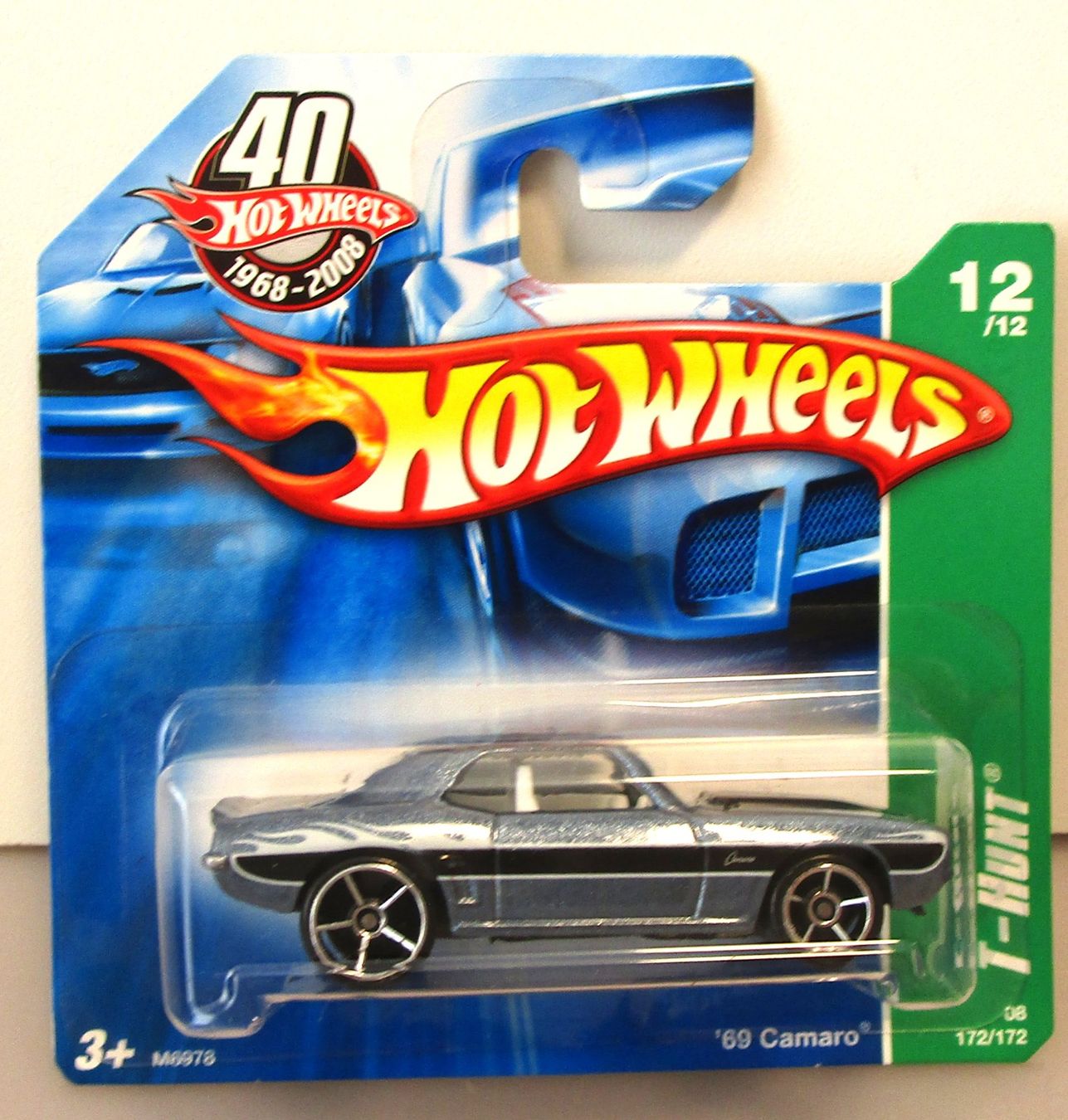 Hot Wheels Modellautos: HOT WHEELS T-HUNT '69 CAMARO  - M6978 – Neu und originalverpackt aus Chêne-Bourg von breno56