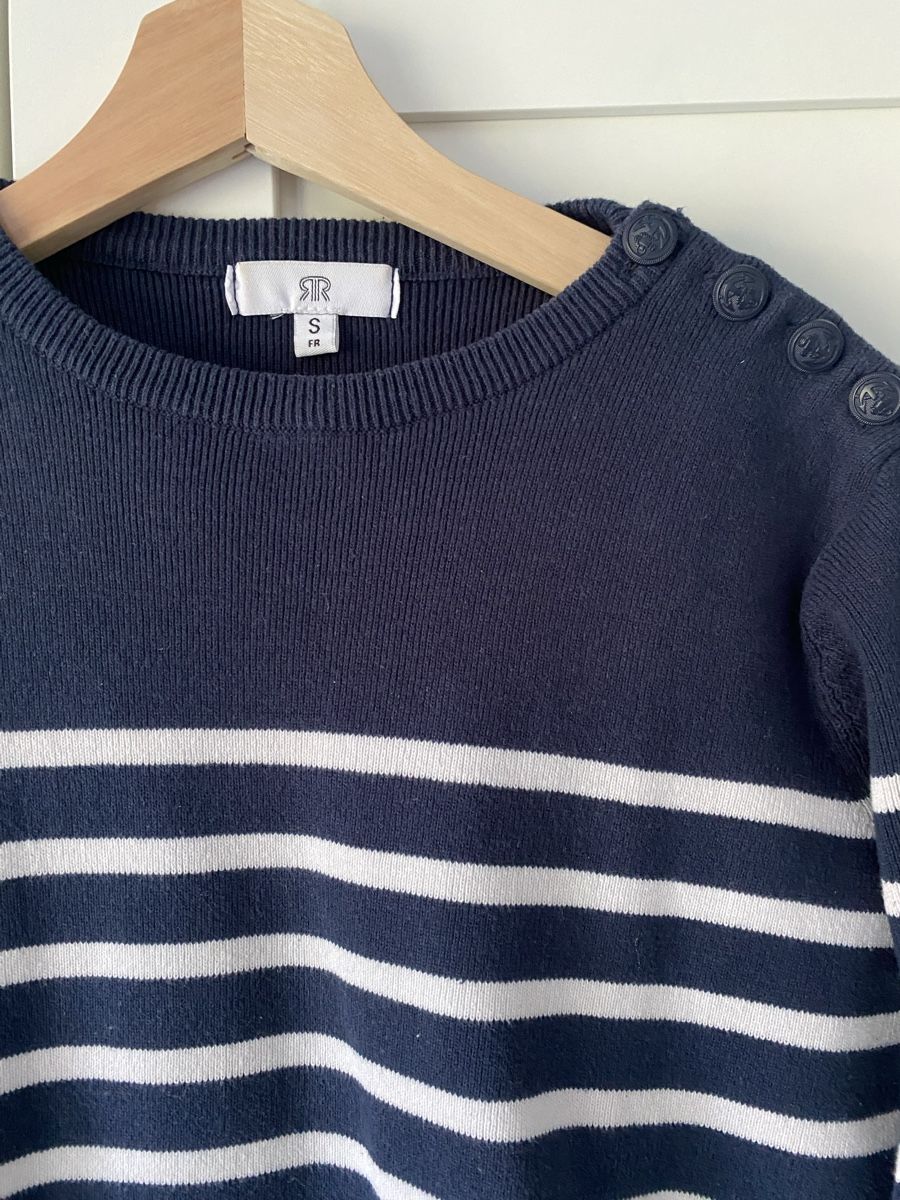 La Redoute Maglioni & Felpe: Pull marin rayé bleu blanc taille S – Usato da Villars-sur-Glâne venduto da mel_6q5w 1