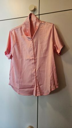 Camicetta rosa chiaro tg.M poliestere