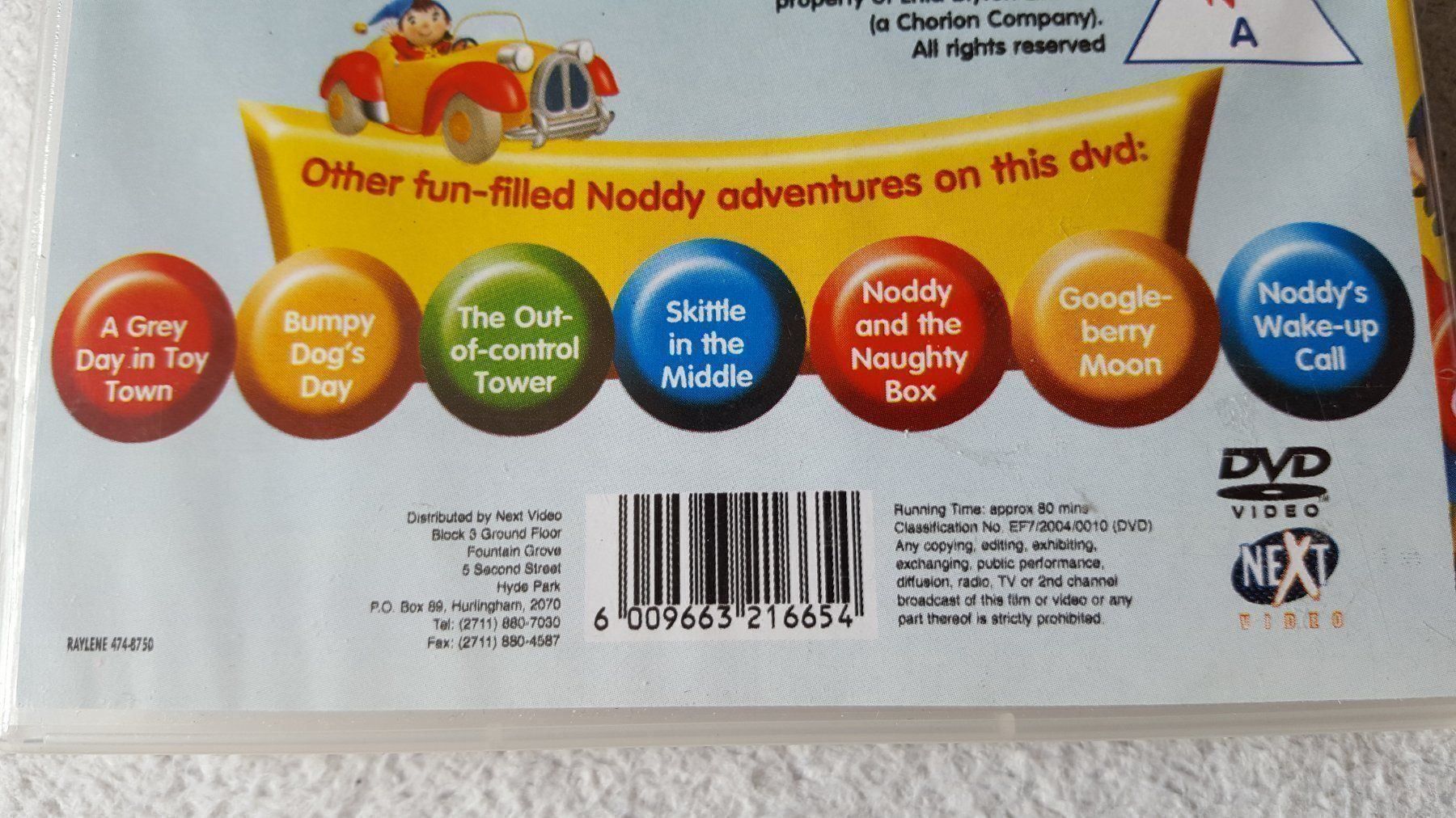 Tutti i DVDs: NODDY   5 DVD s in Englisch – Usato da Schönengrund venduto da Liane63 3