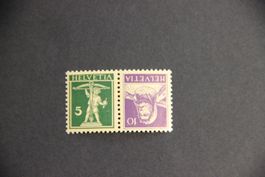 Schweiz 1930 - Zusammendruck Wilhelm Tell (K26z)**