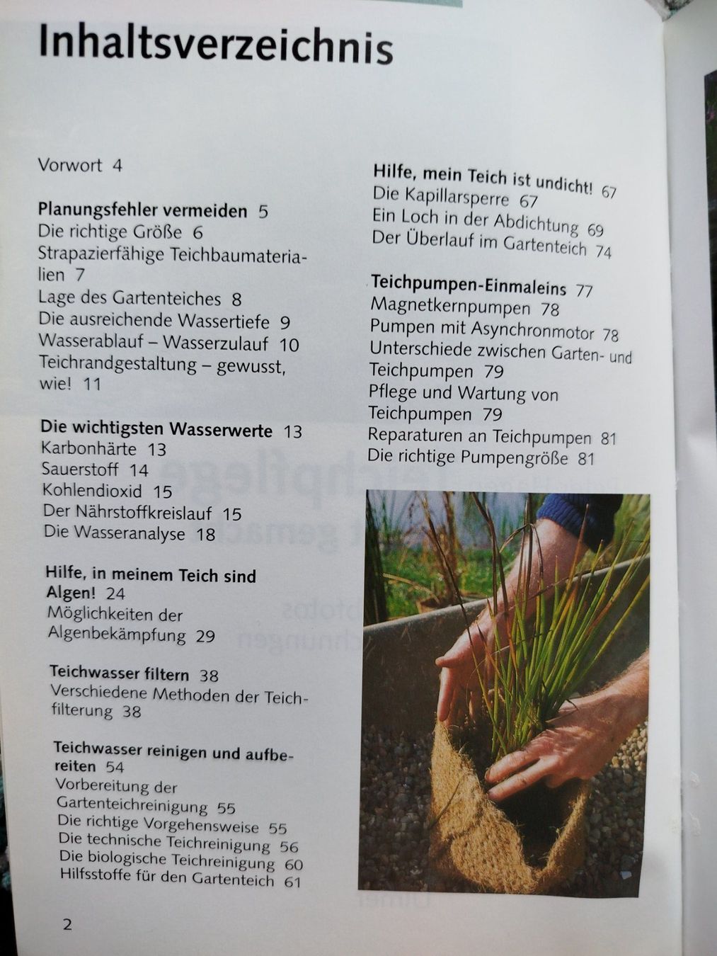 Bücher: TEICHPFLEGE LEICHT GEMACHT – Gebraucht aus Wettingen von Colorup 2