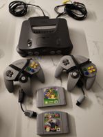 Nintendo 64 Konsole mit 2 Controller + 2 Spiele, Top!