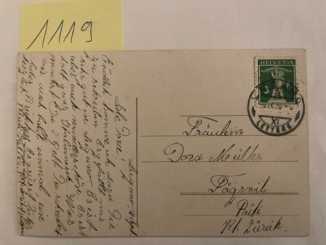 Cartoline postali: alte Ansichtskarte Lugano, historisch – Usato da Niederwil AG venduto da dahu75 1