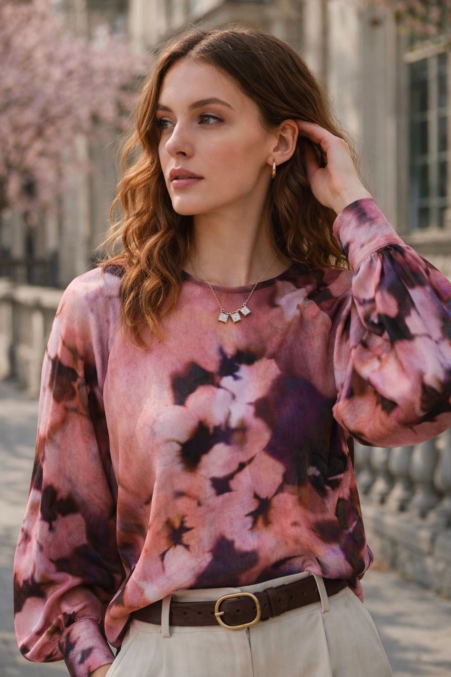 Mango Camicette: MANGO tolle Bluse mit Blumenmuster Gr.L (38-40) NEU – Nuovo (secondo la descrizione) da Rotkreuz venduto da beltraum 1