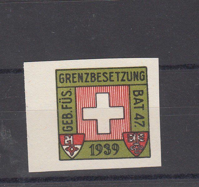 Tutti i francobolli: Infanterie 354/2** Geb.Füs.Bat.47 Kat.50.- – Usato da Herrliberg venduto da Lfrifda