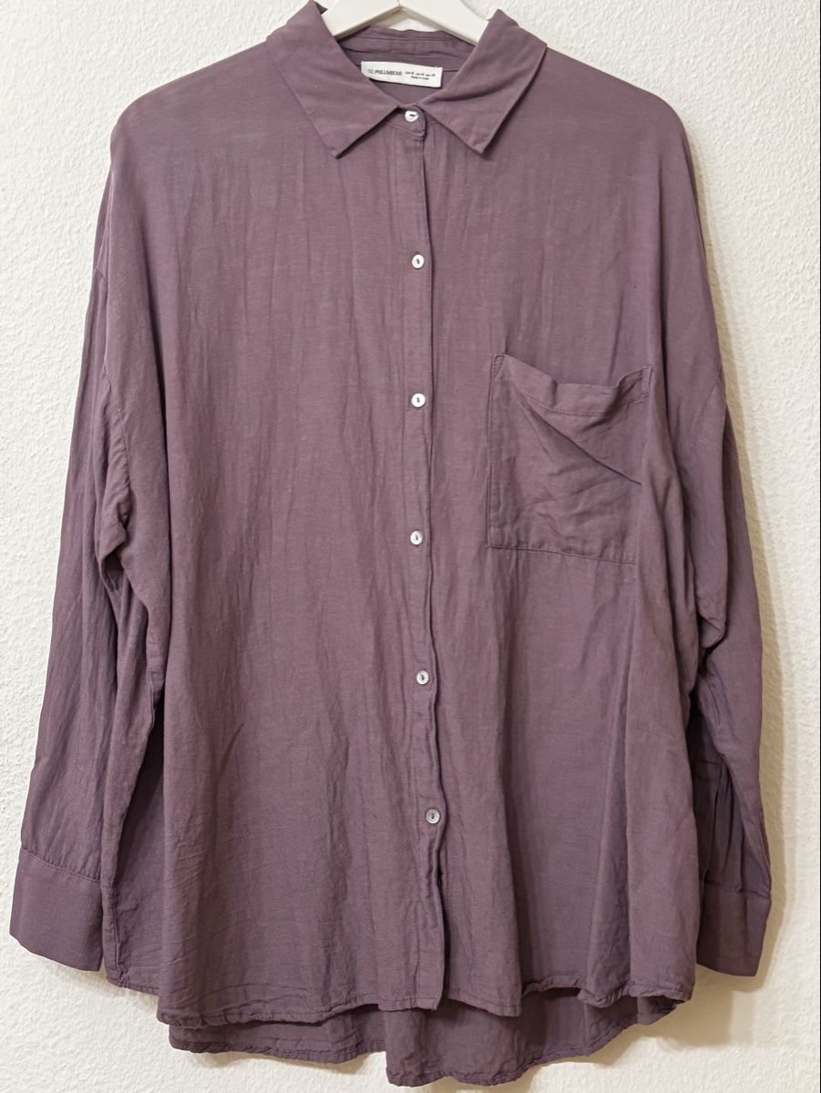 Pull&Bear Camicette: Hemdbluse – Nuovo (secondo la descrizione) da Luzern venduto da Leaaa